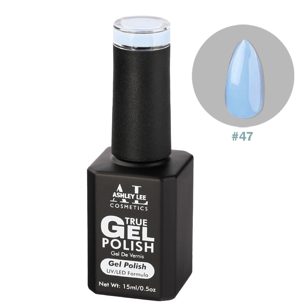 Ashley Lee True Gel Nail Polish Trio Pack - Base Coat, Gel Polish, No Wipe Top Coat