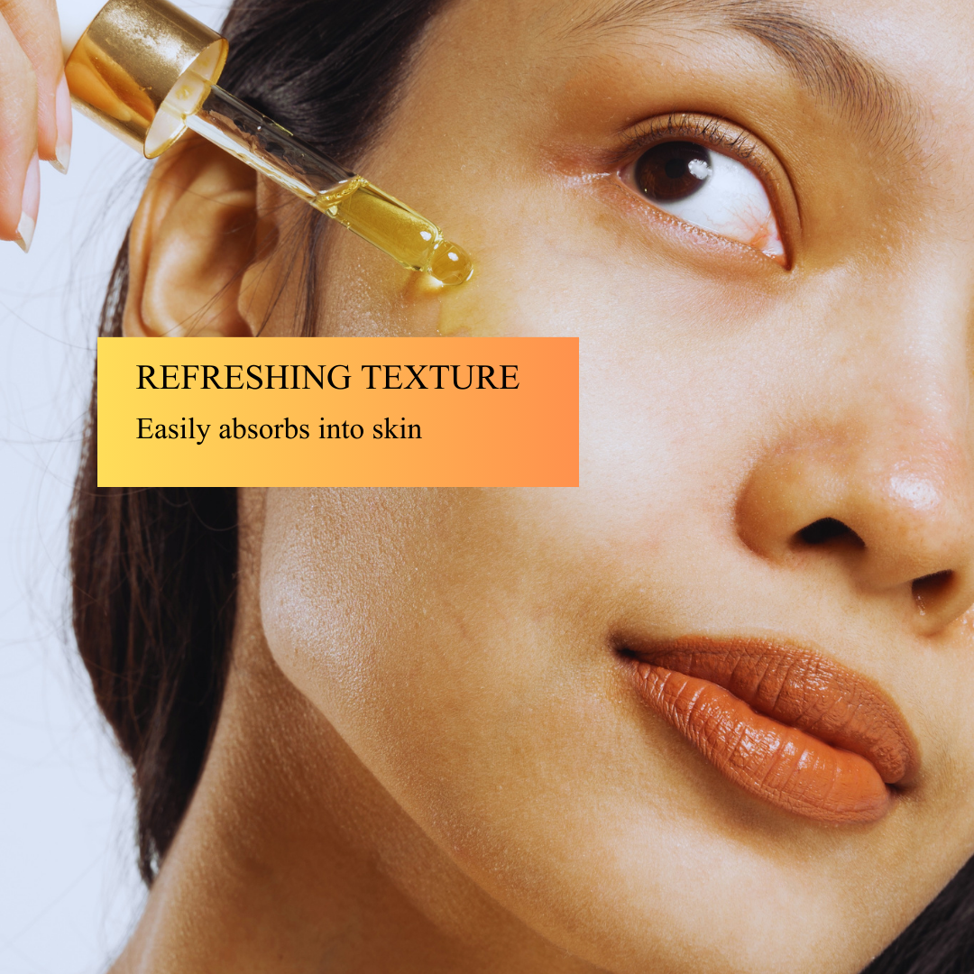 AMUSE Vitamin C You Later Facial Serum | Brightening, Smoothing & Anti-Aging Face Serum with Vitamin C, AHA + Hyaluronic Acid | 1 fl oz