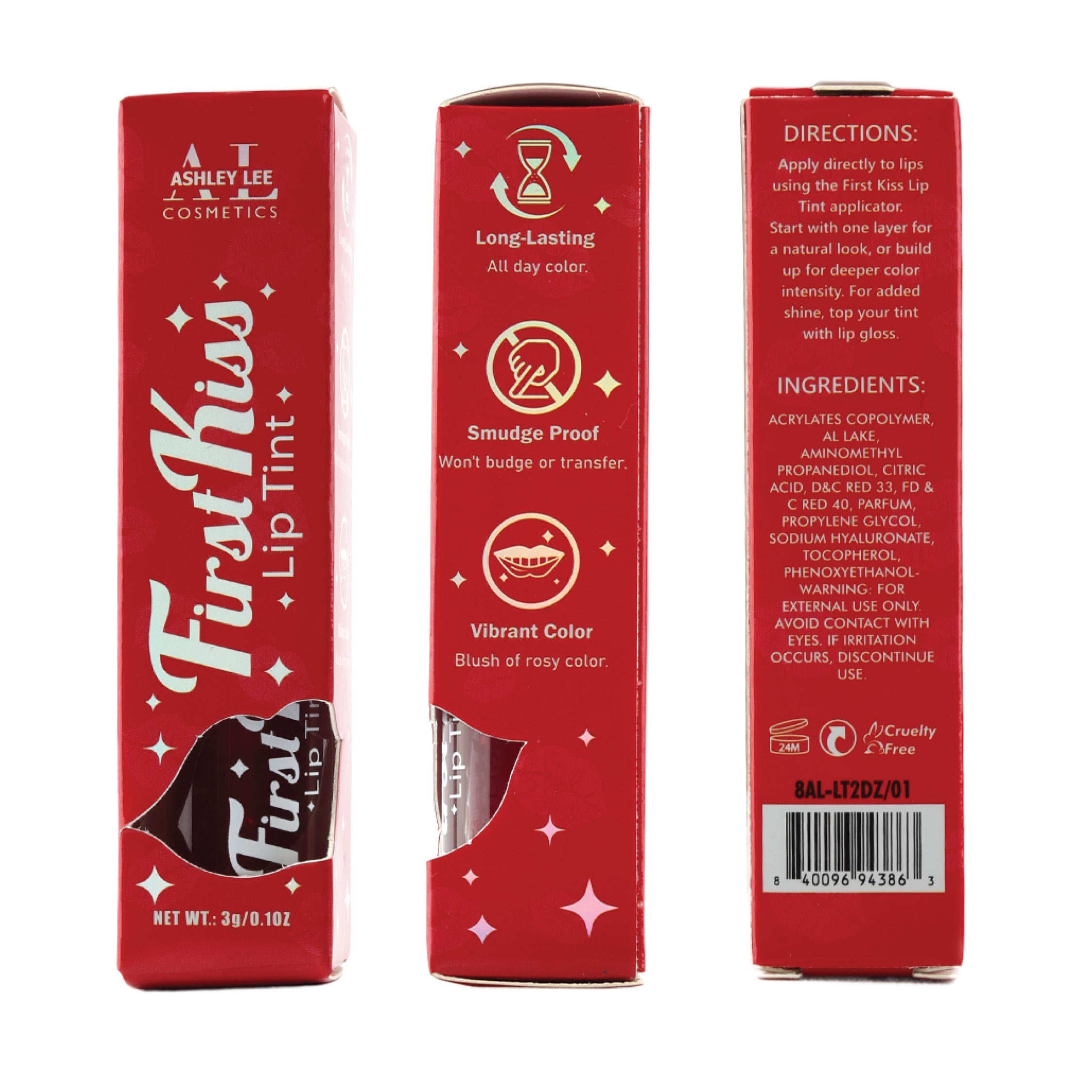 First Kiss Lip Tint – Long-Lasting, Buildable Soft-Matte Tint for Natural Flushed Lips