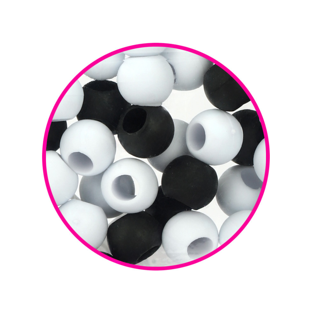 Silicone Hair Beads – 100 PCS 14mm, Premium Soft Rubber, Noiseless, Painless, Light for Women Girls Stylish Braiding