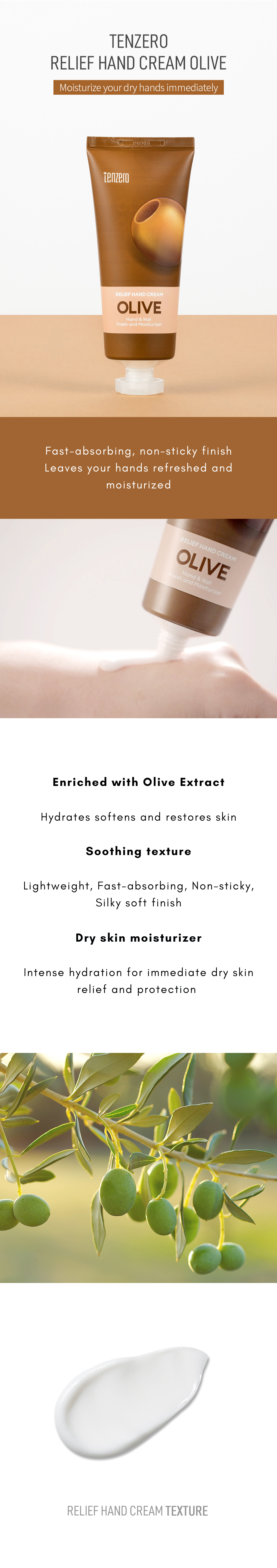 Relief Hand Cream Olive
