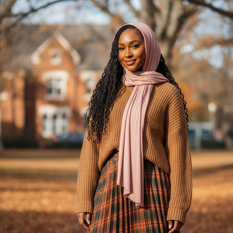 LQQKS Jersey Knit Stretch Head Wrap Scarf 20" x 67" (Magic Scarf) | No-Pin Turban for Natural Hair