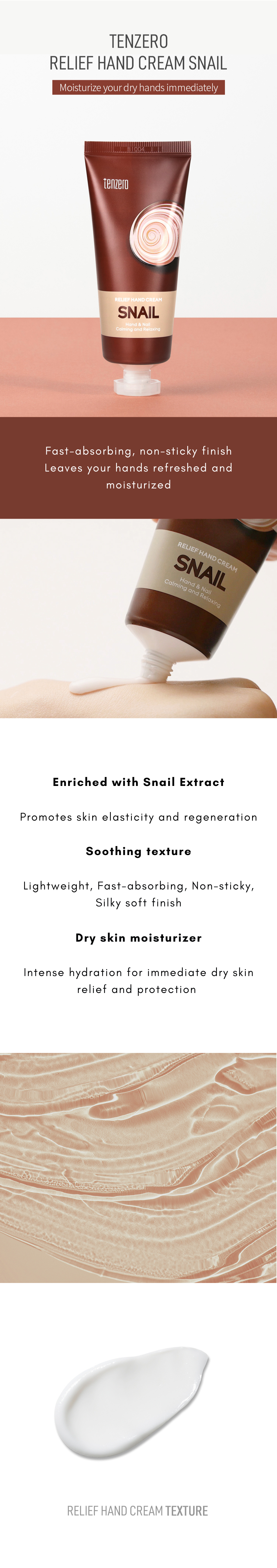 Relief Hand Cream Snail