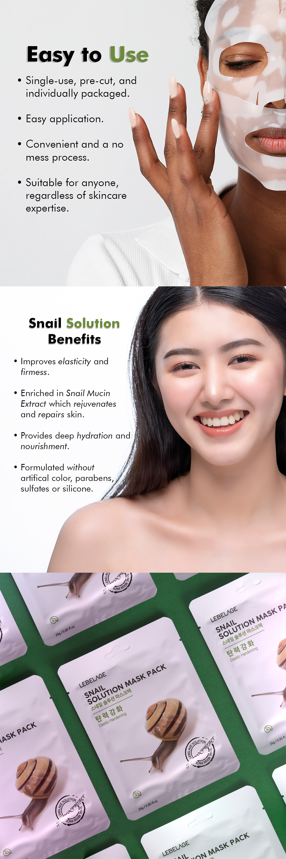 Snail Solution Mask