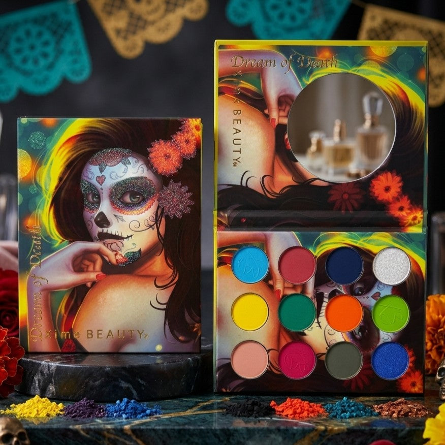 Xime Beauty Halloween Collection Eyeshadow Palette | 12-Pan High Pigment