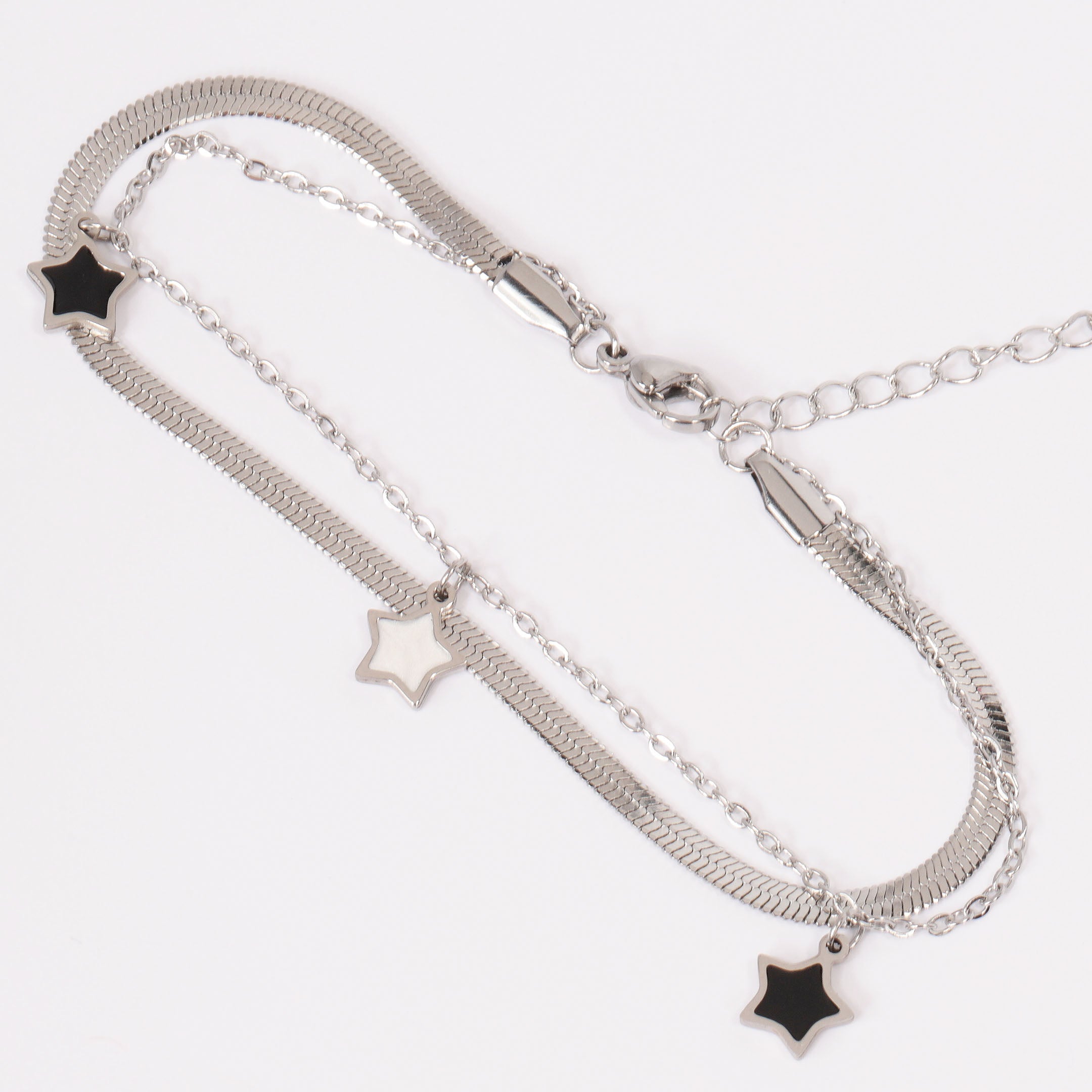 Star Decor Layered Bracelet