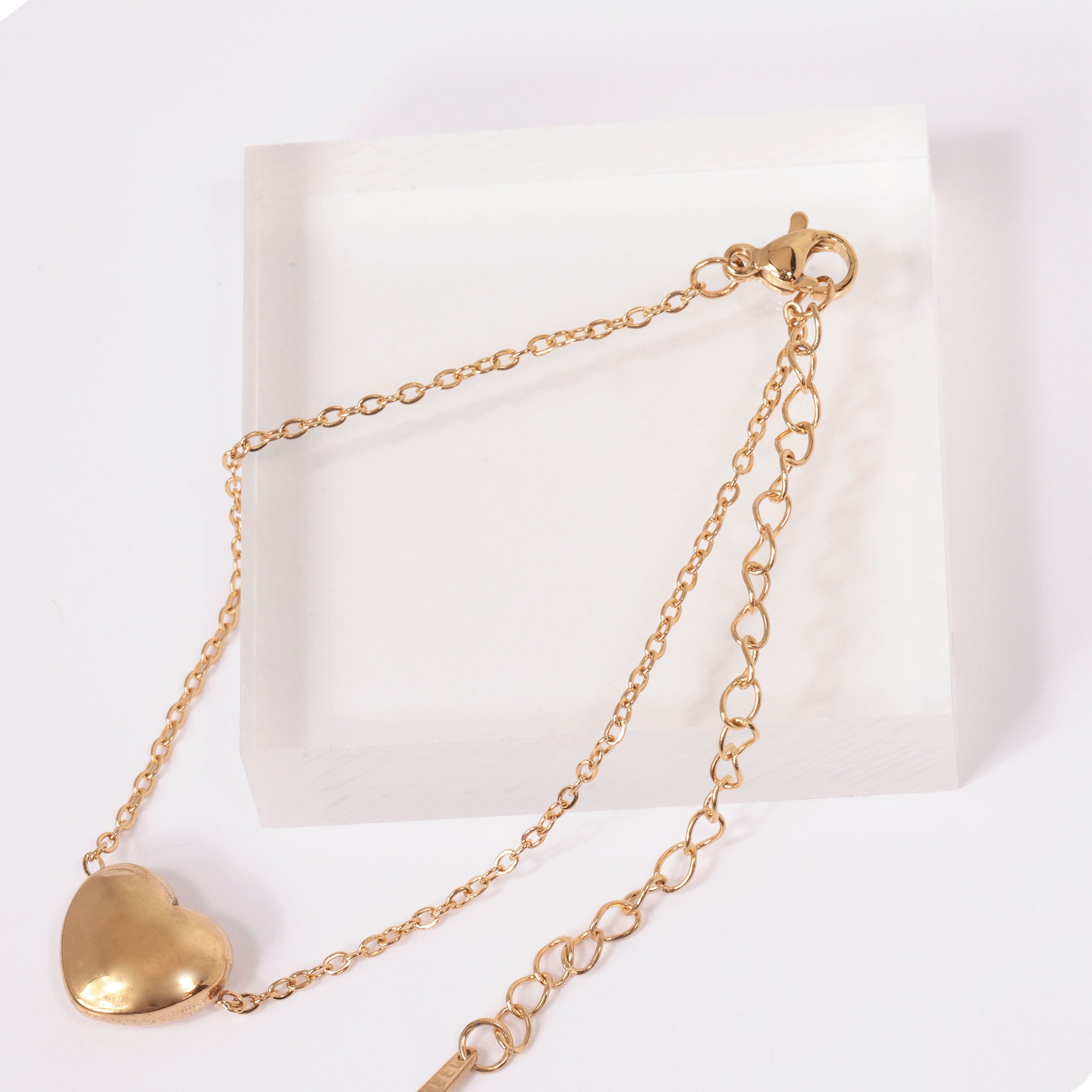 Heart Charm Bracelet