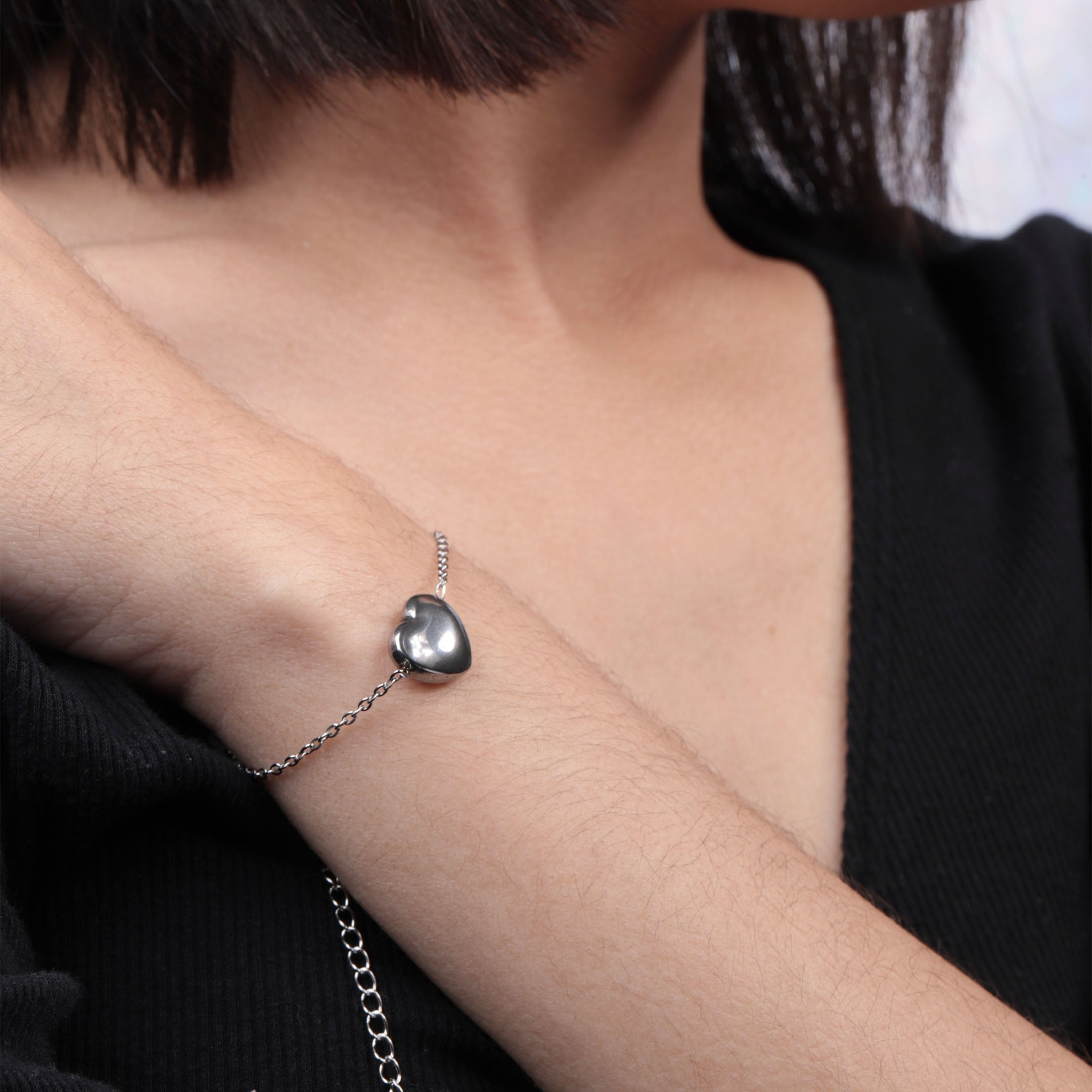 Heart Charm Bracelet