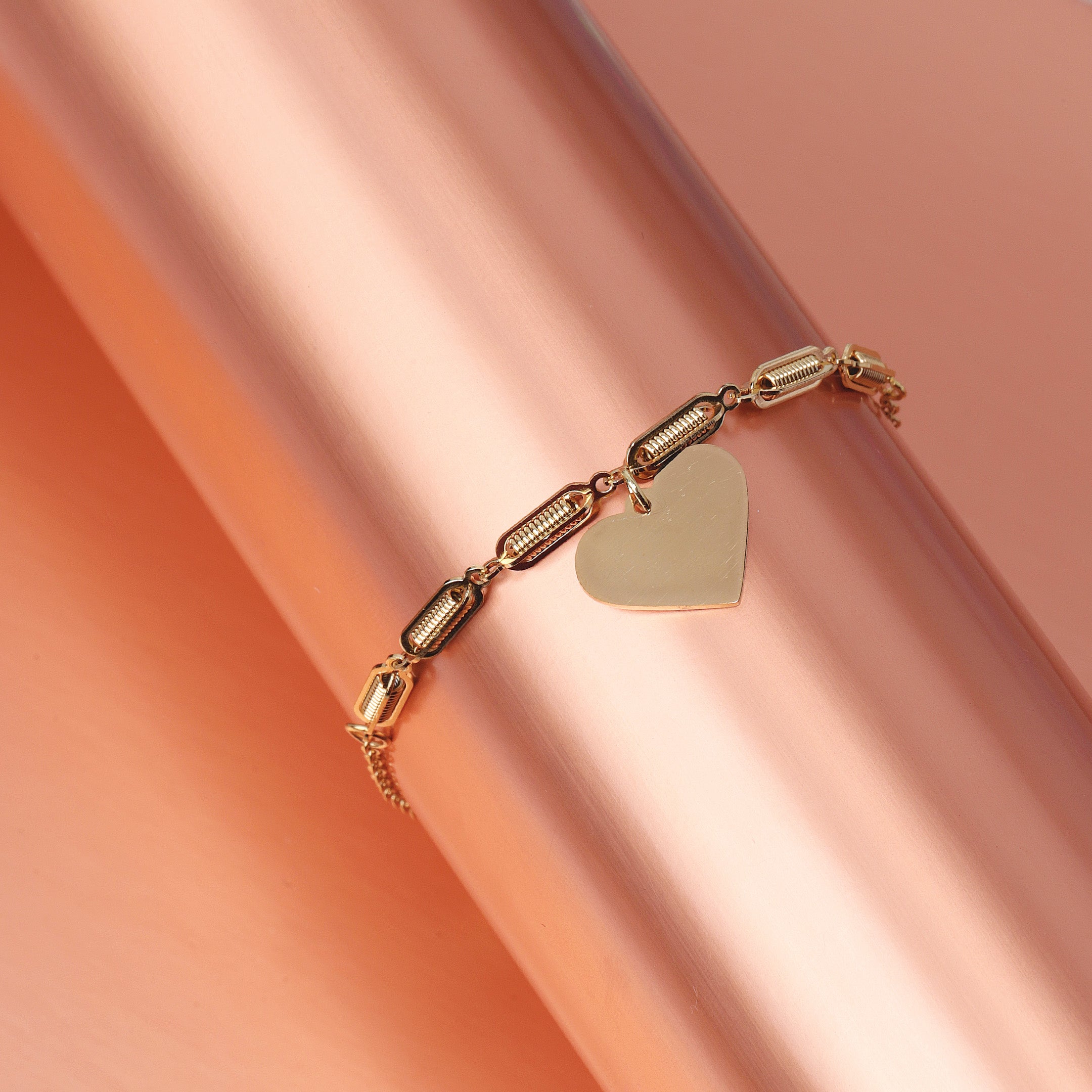 Heart Chain Bracelet