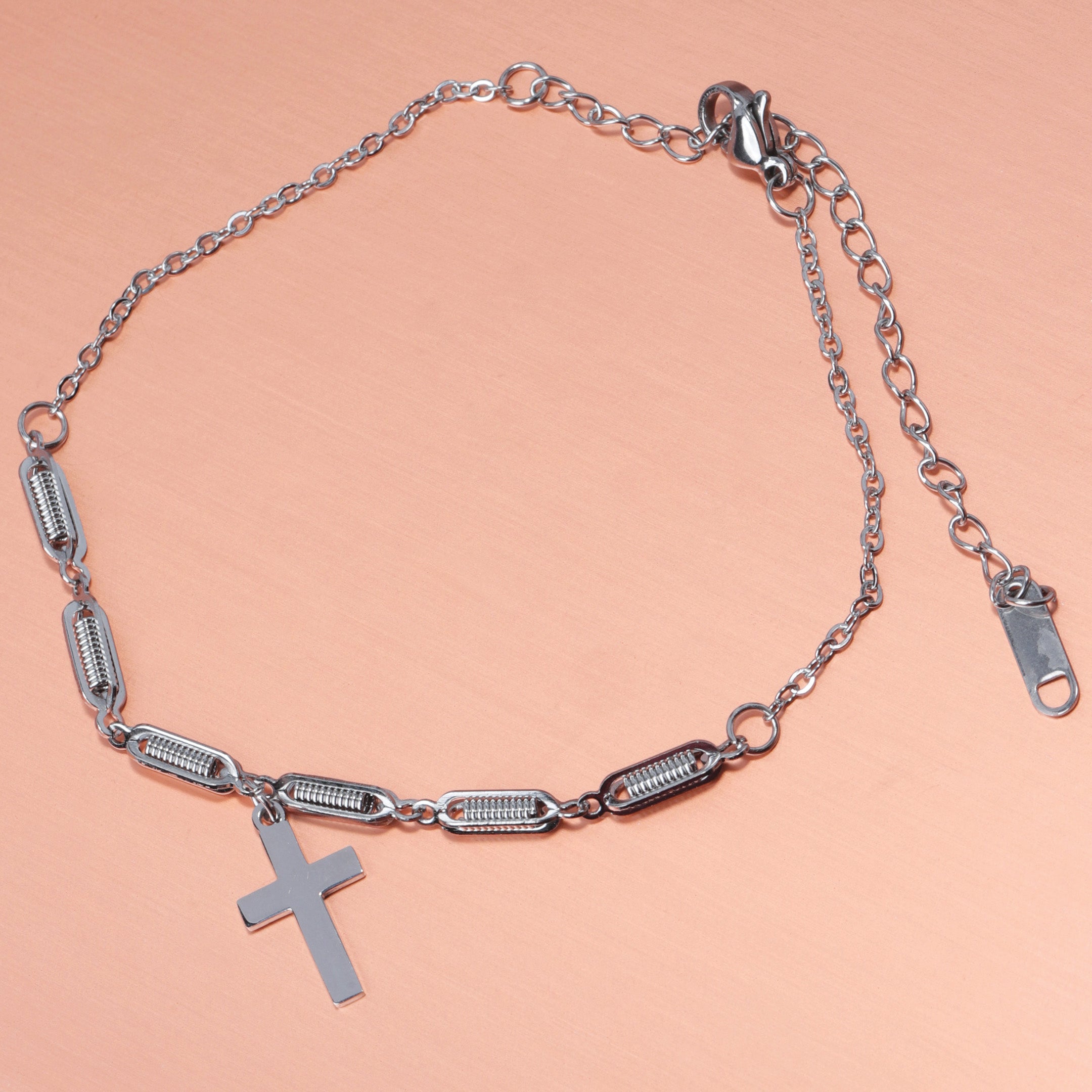 Cross Chain Bracelet
