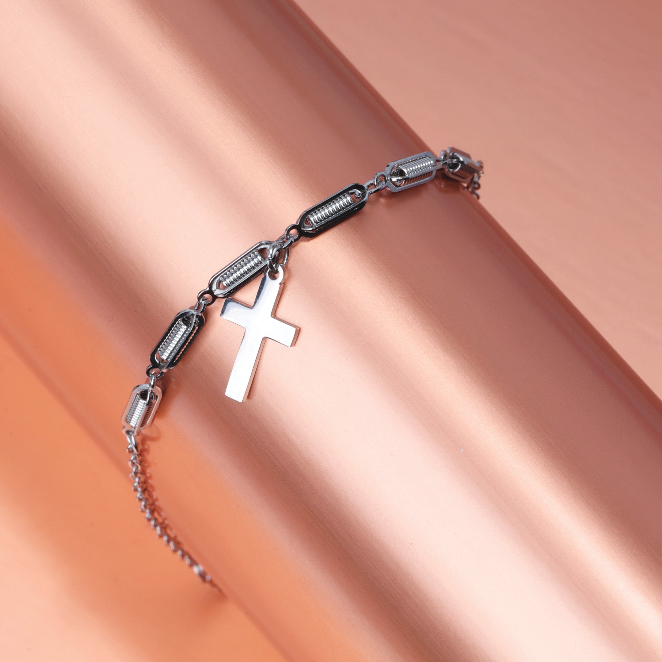 Cross Chain Bracelet