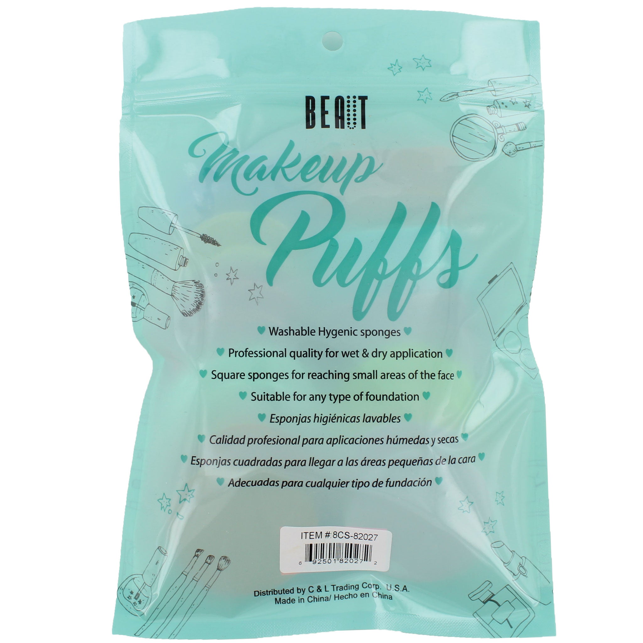 Ashley Lee 20 Piece Makeup Puff Sponges