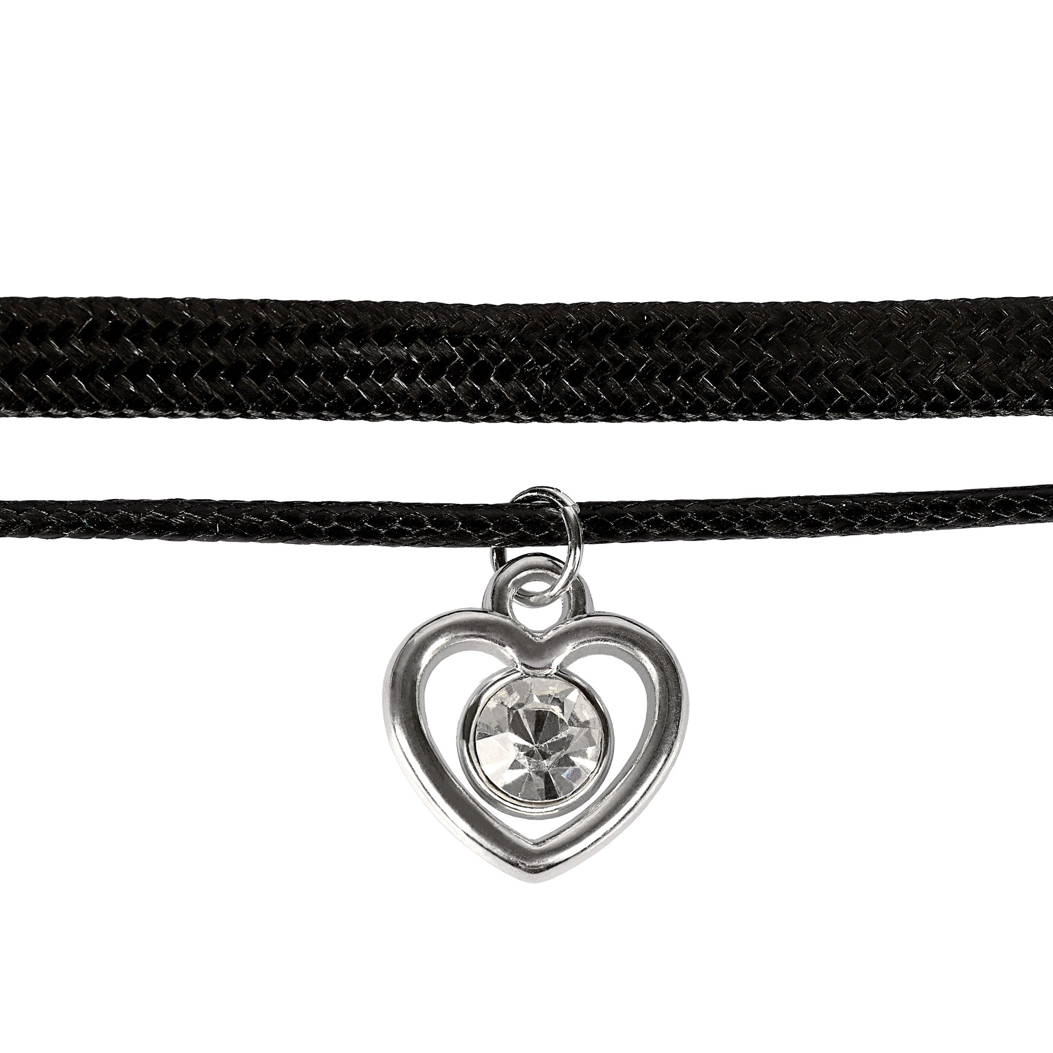 Heart Charm Choker
