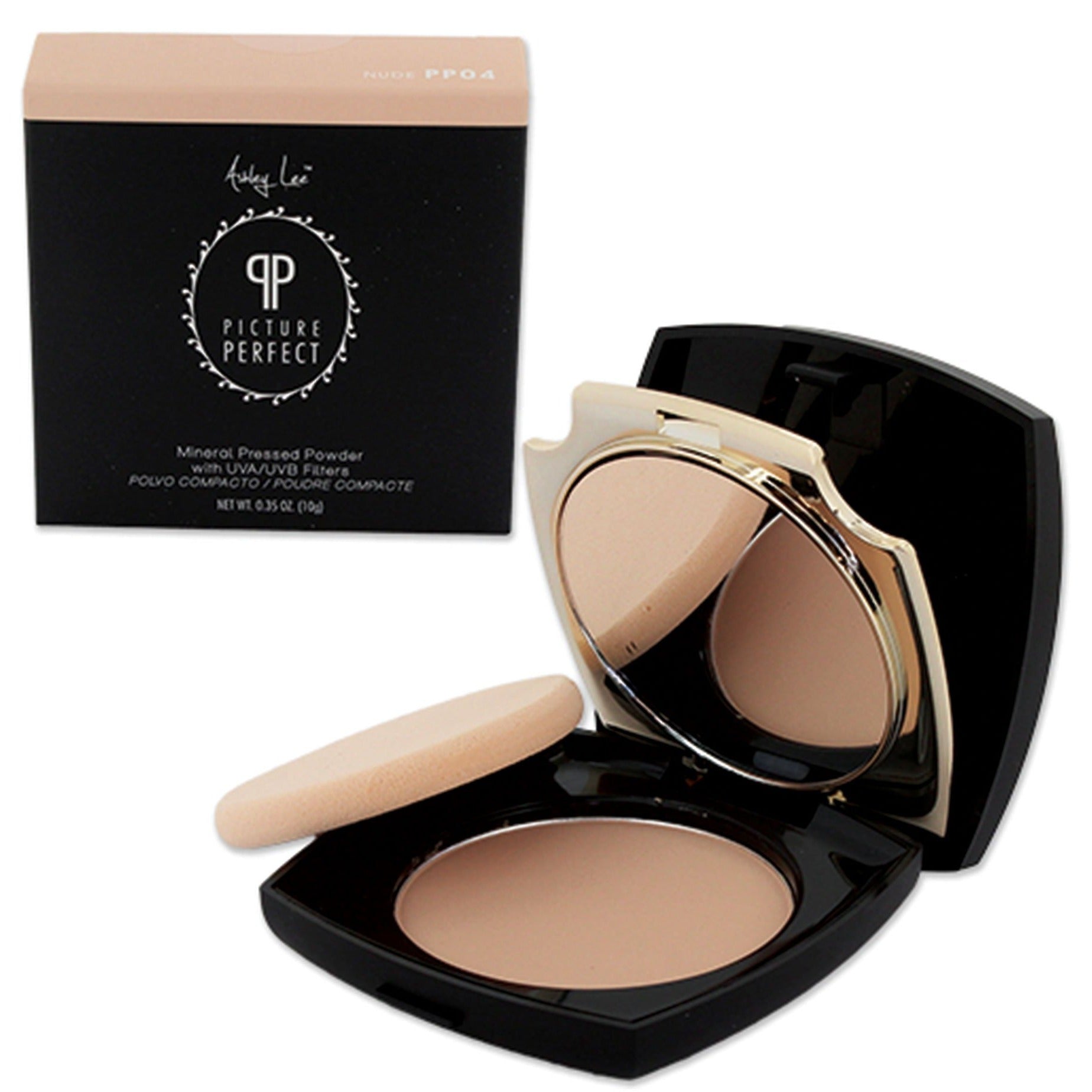 Nude Mineral Pressed Powder Foundation Ashley Lee Cosmetics