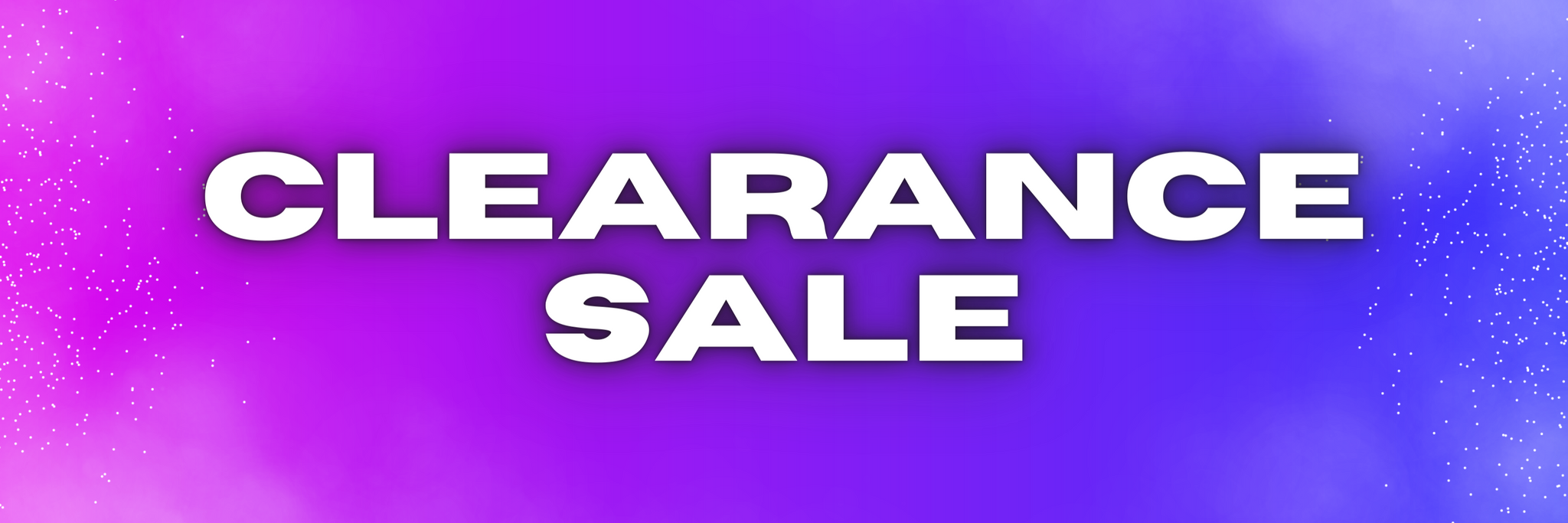 Clearance Sale