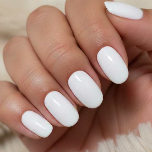 LQQKS Gel Press On Nails – 24 Pieces, Glossy Salon Finish, Easy Apply & Durable, with Glue & Nail File