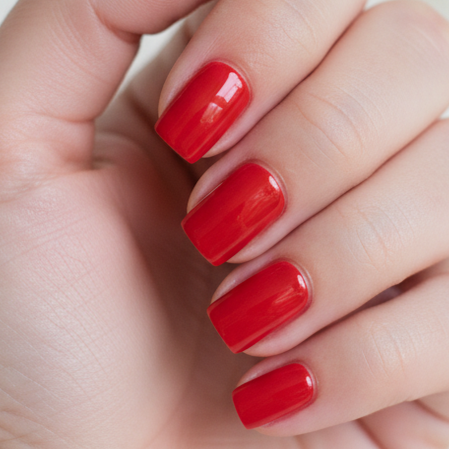 LQQKS Gel Press On Nails – 24 Pieces, Glossy Salon Finish, Easy Apply & Durable, with Glue & Nail File