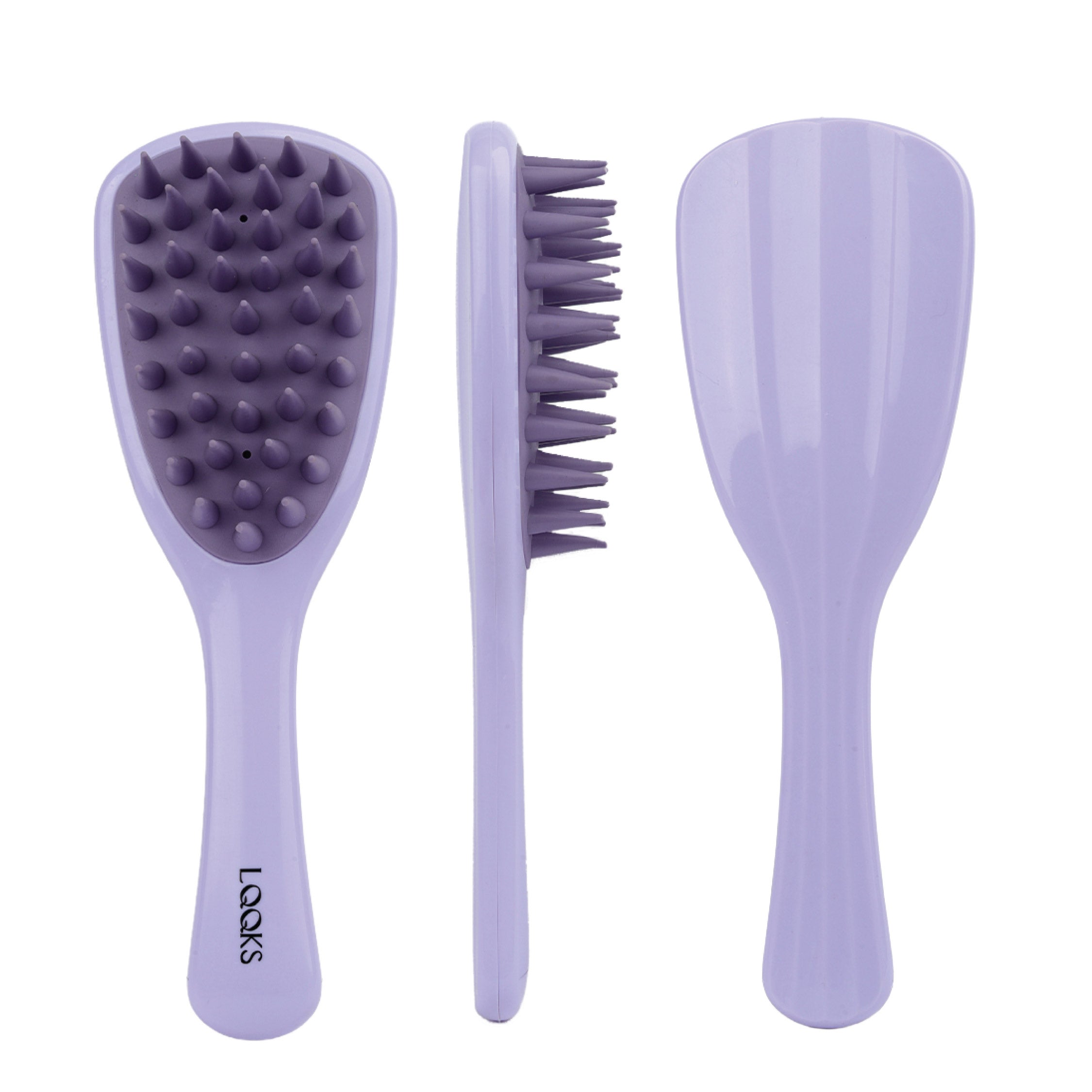 Silicone Shampoo Brush & Scalp Massager – Deep Clean Scalp Scrubber for Healthy Hair Growth and Dandruff Relief