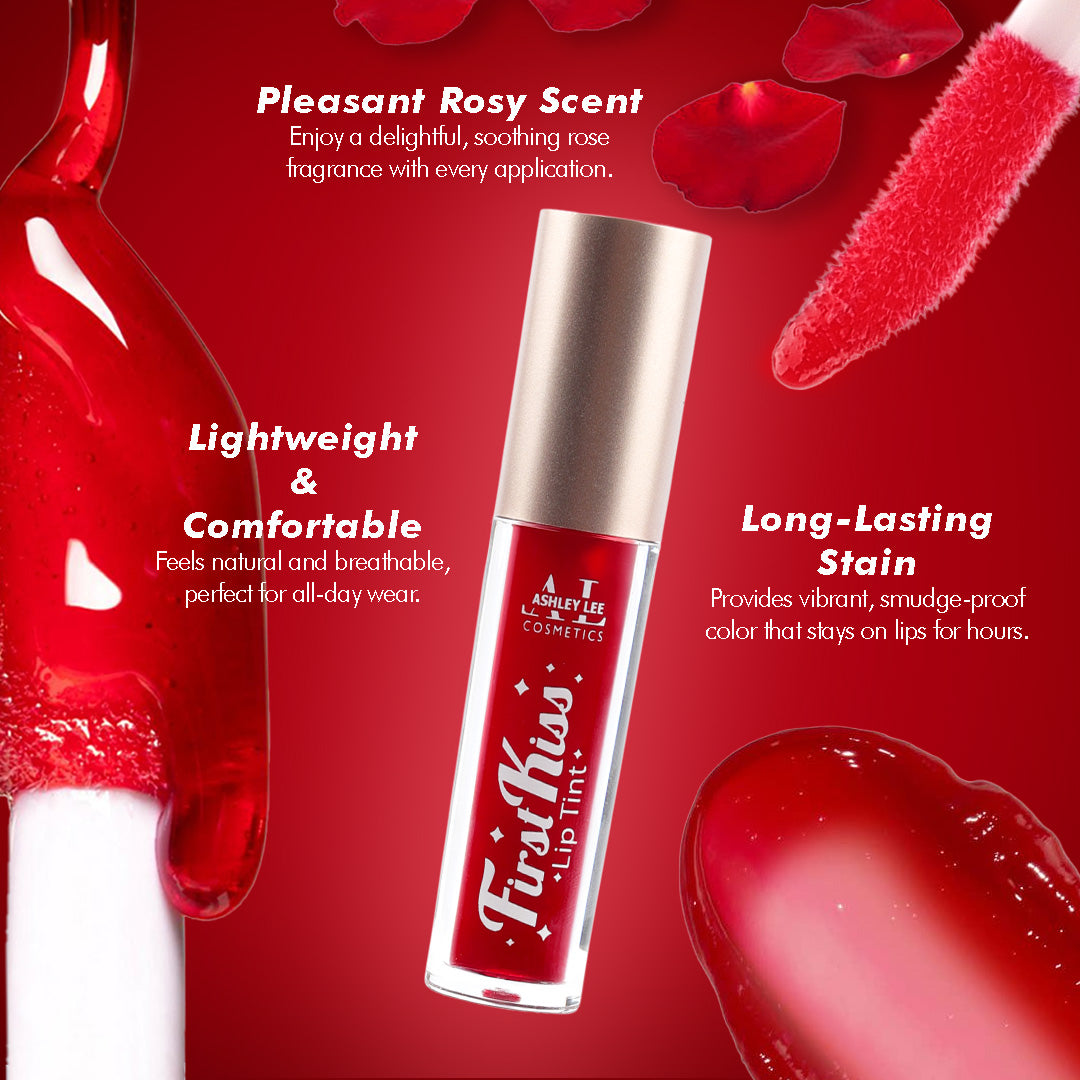 First Kiss Lip Tint – Long-Lasting, Buildable Soft-Matte Tint for Natural Flushed Lips