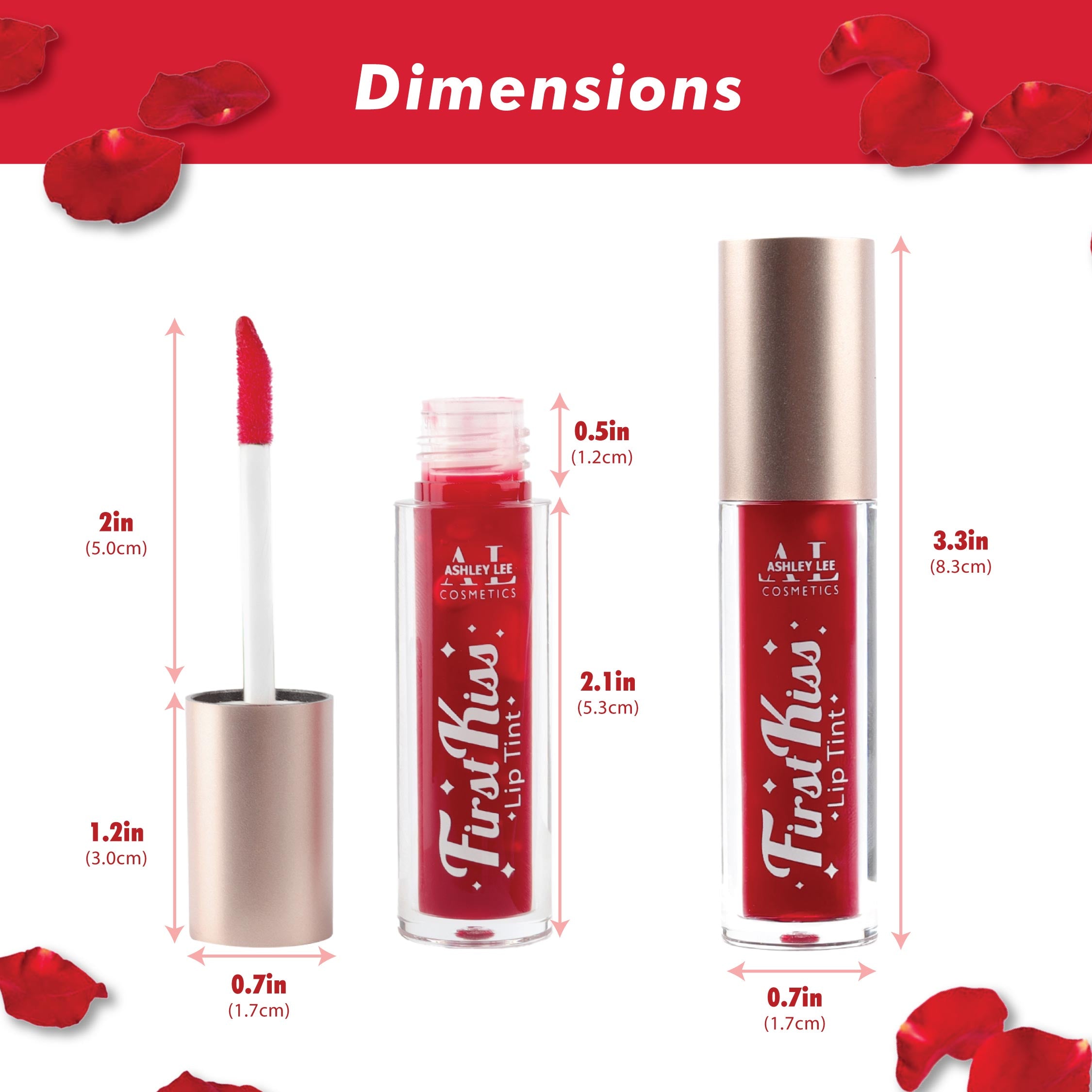 First Kiss Lip Tint – Long-Lasting, Buildable Soft-Matte Tint for Natural Flushed Lips