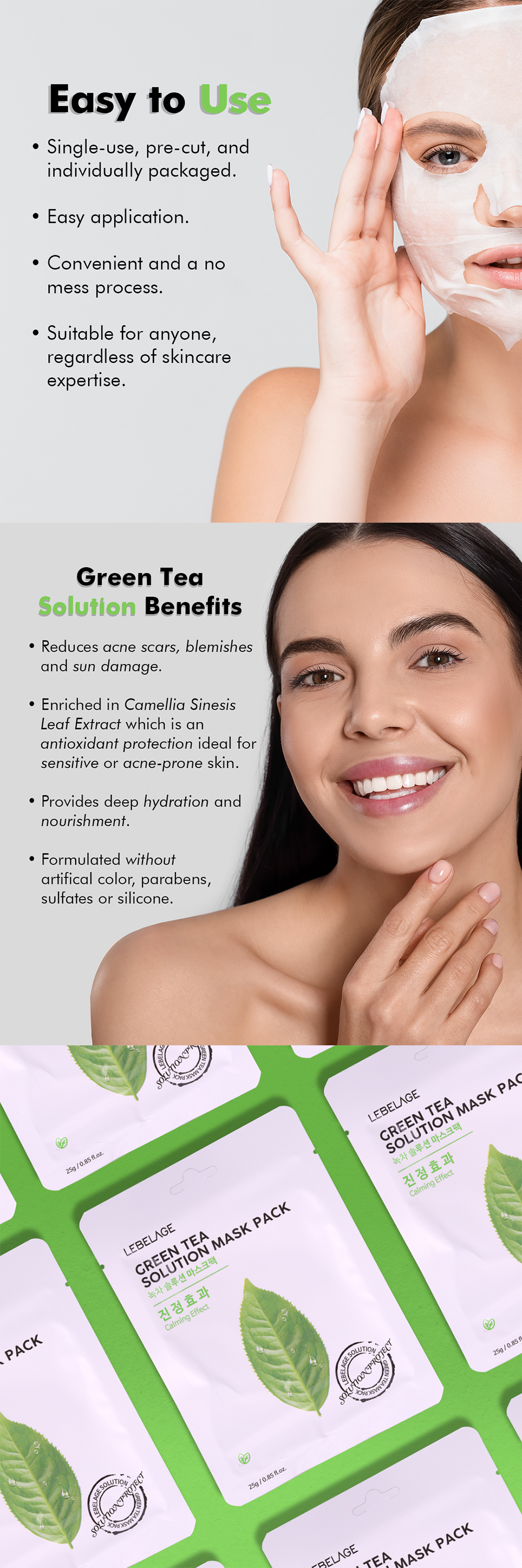 Green Tea Solution Mask