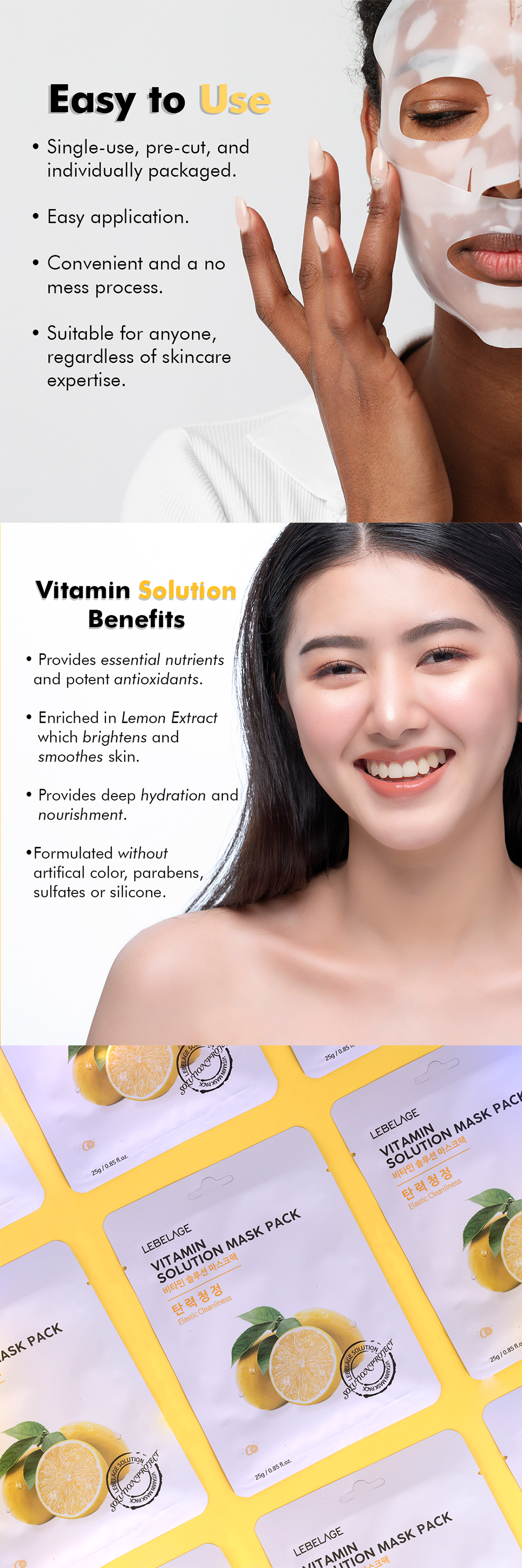 Vitamin Solution Mask