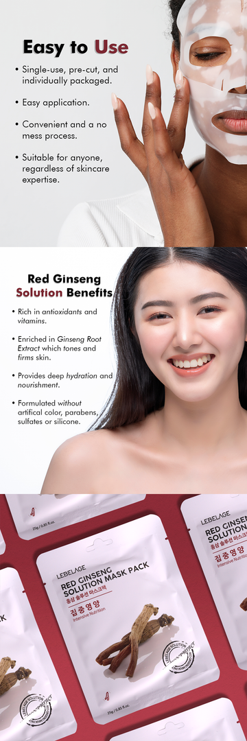 Red Ginseng Solution Mask