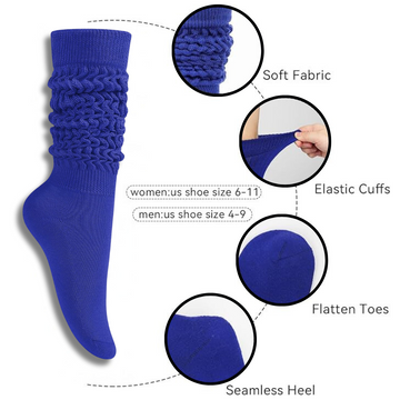 LQQKS Women's Slouch Socks 5 Pair