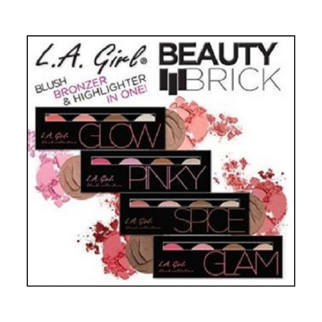 L.A. Girl Beauty Brick Blush Collection