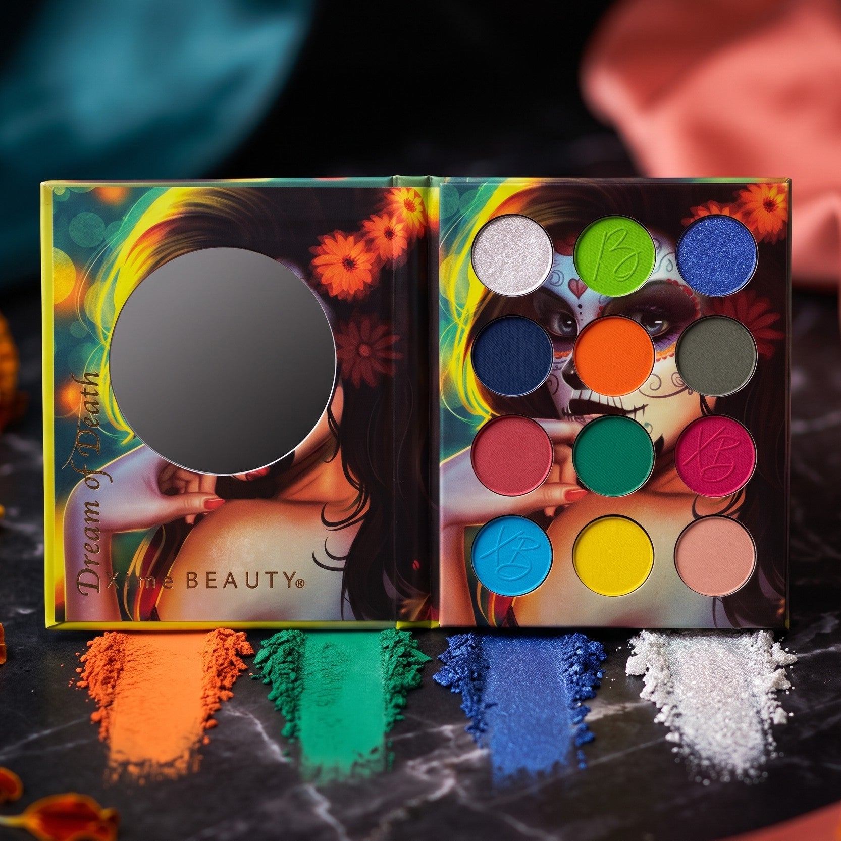 Xime Beauty Halloween Collection Eyeshadow Palette | 12-Pan High Pigment
