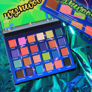 Wynwood Palette | 24 Color Shadow Palette | Ashley Lee Cosmetics