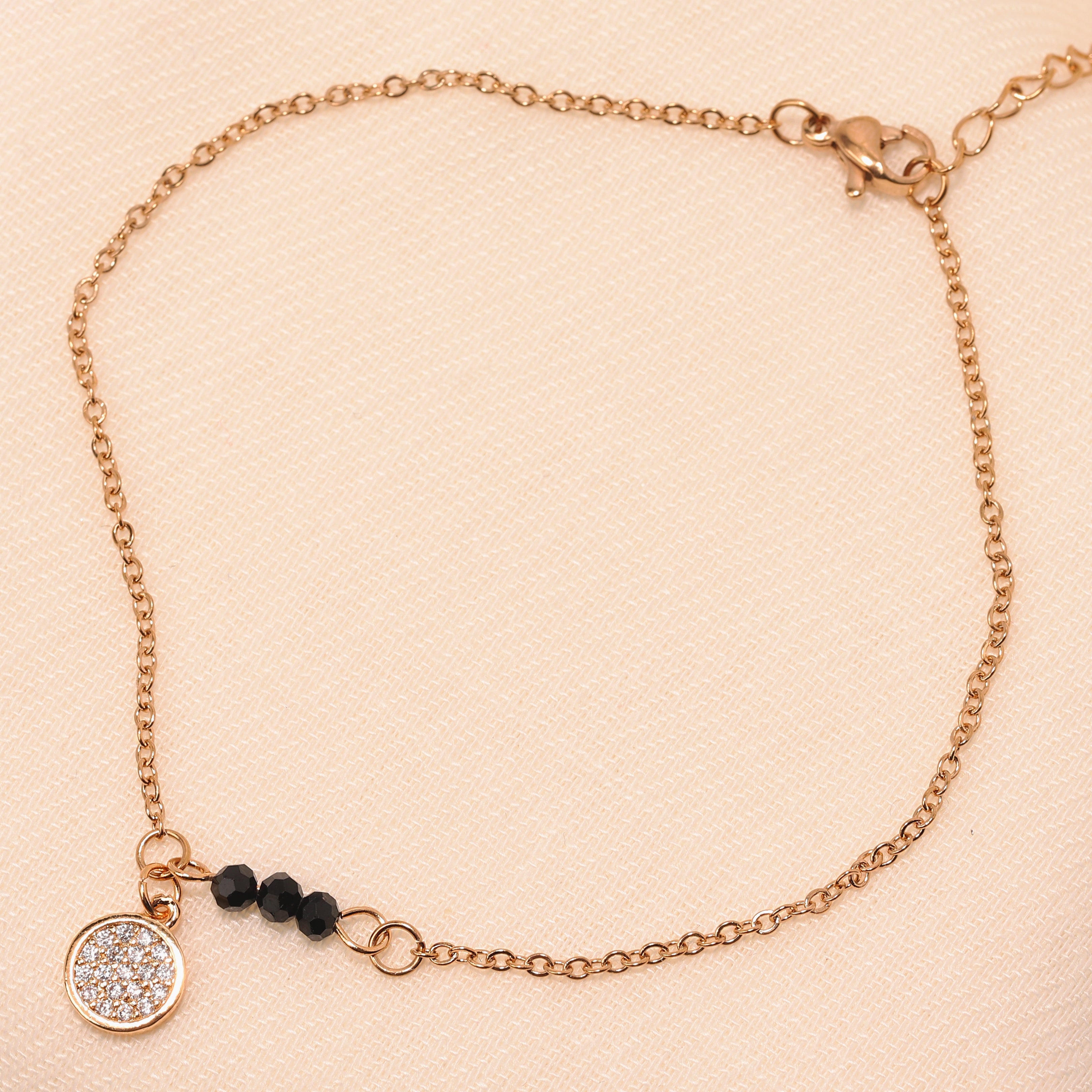 Charm & Bead Anklet