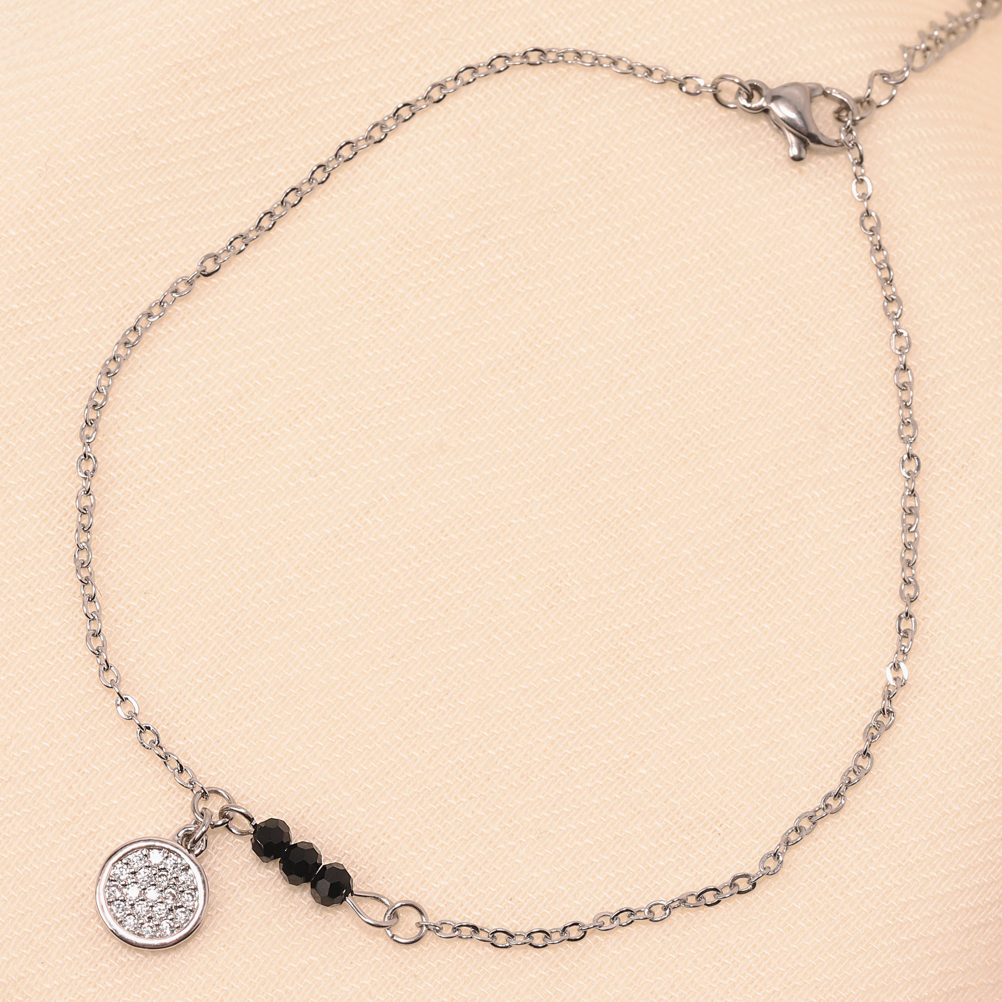 Charm & Bead Anklet