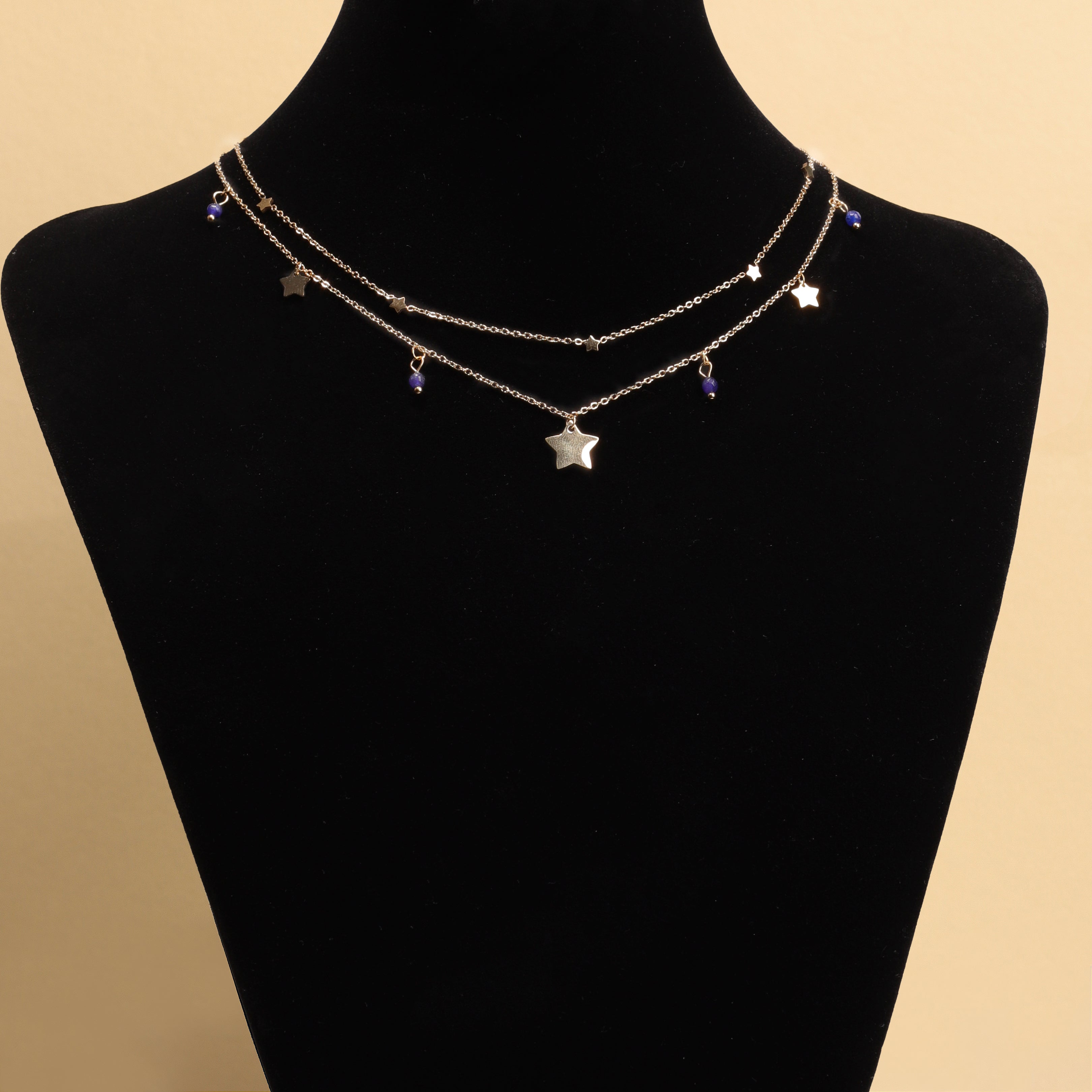 Star Charm Layered Necklace